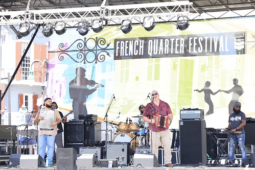 Beau Bayou at French Quarter Fest 2023. Photo by Michele Goldfarb.
