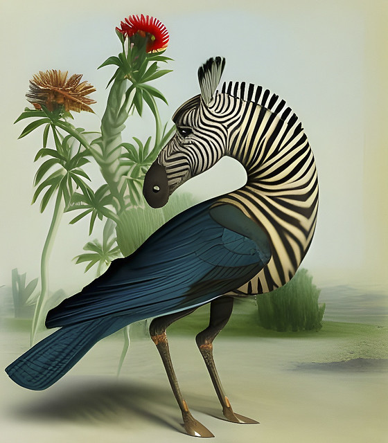 Zebra bird s
