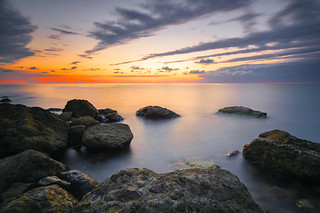 Sunset at Black Sea