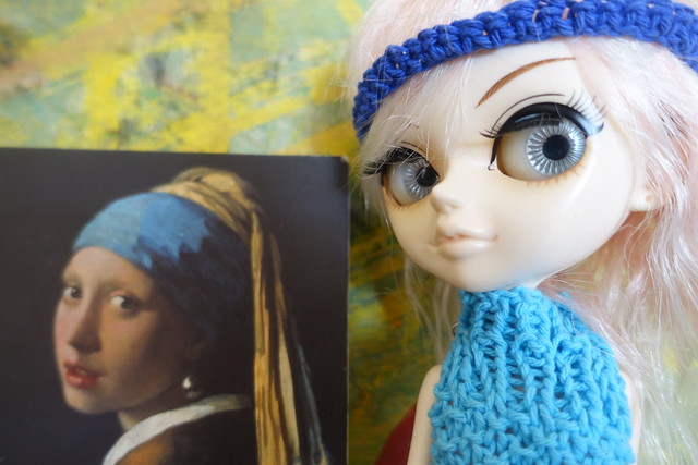 Girl with pearl earring - in - a - book