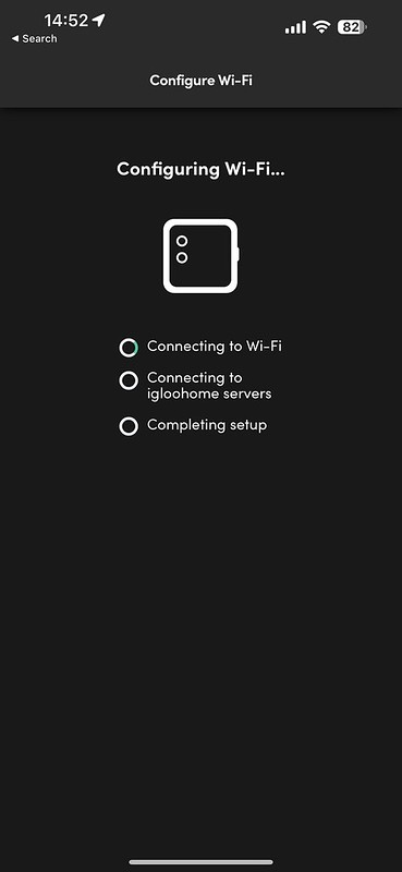 Igloohome iOS App - Setup - Wi-Fi