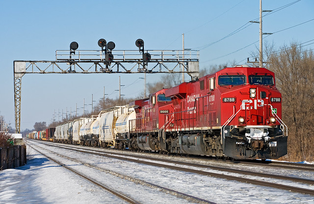 CP 8788, NS Chicago Line, Elkhart, Indiana