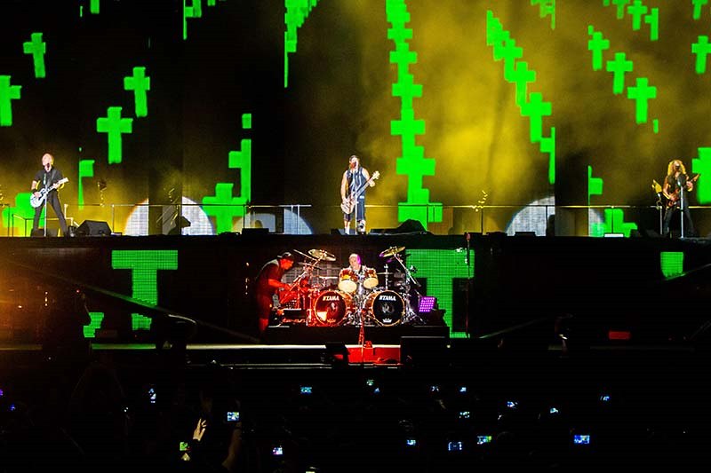 Офіційне відео гурту «Metallica» з концерту у місті Рим, Італія 1 липня 2014 року