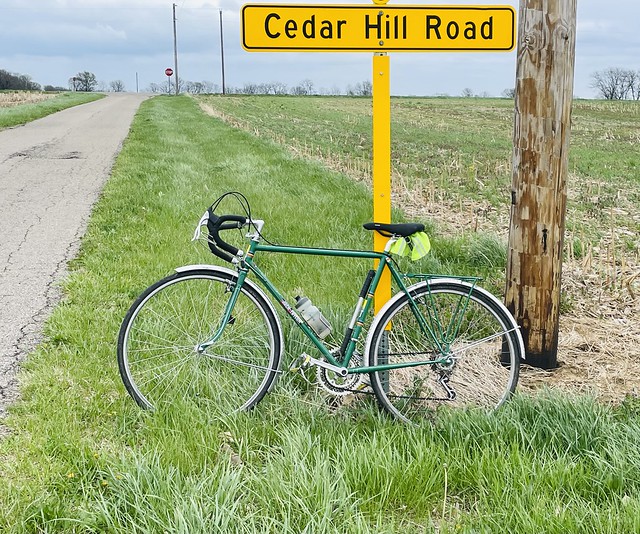 Approach to Cedar Hill Road on Swope Road