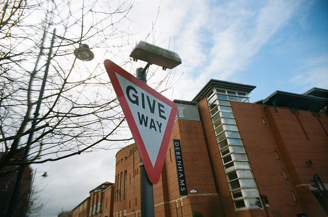 Give Way. LomoApparat + ColorPlus 200. 2023