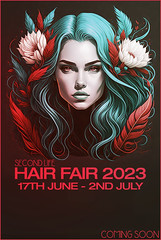 Second Life Hair Fair 2023 - Coming Soon