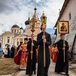 18 апреля 2023, Светлый вторник, день памяти свт. Иова. Литургия в Свято-Успенском мужском монастыре (Старица)
