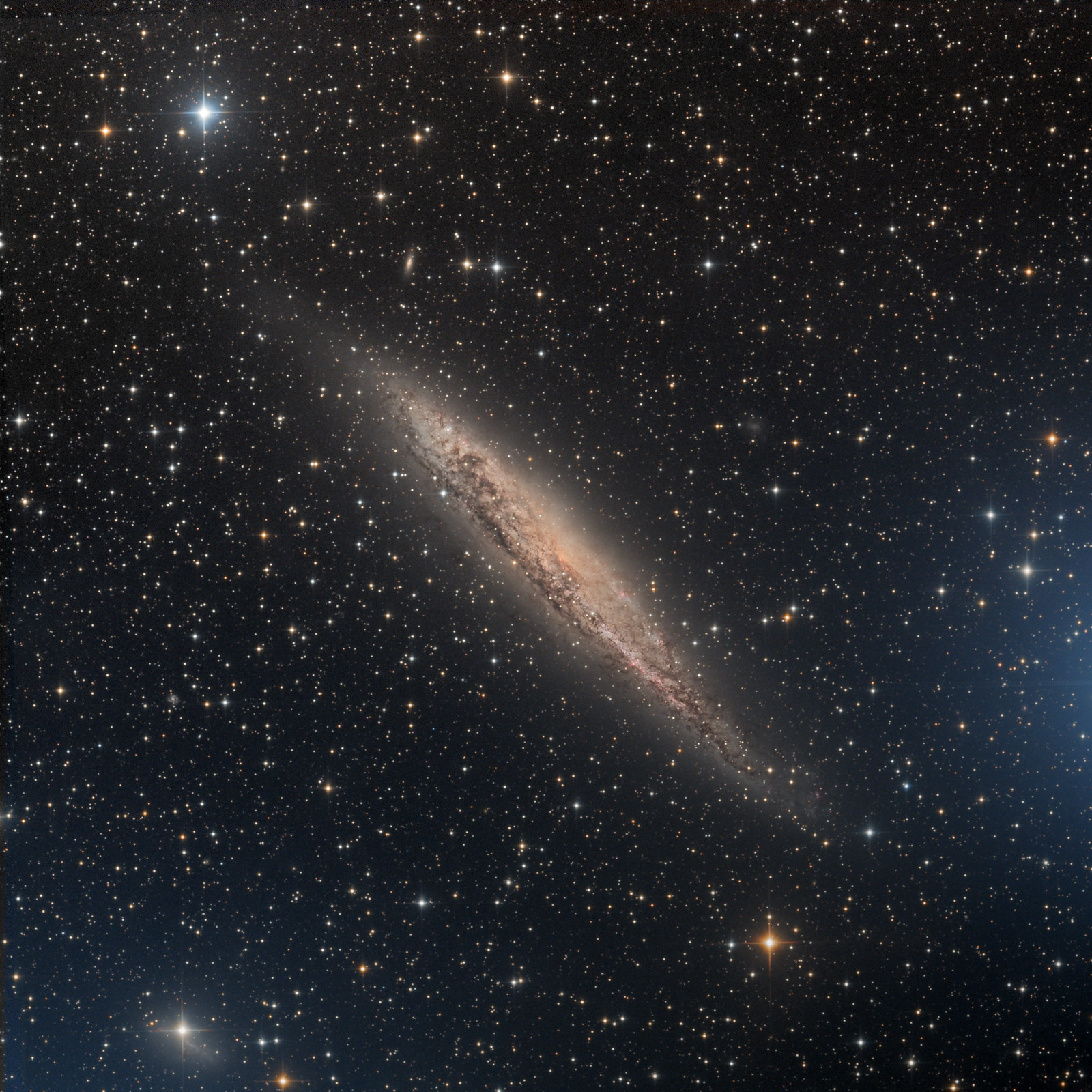 NGC 4945 - LRGB