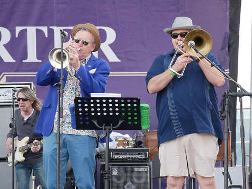 Bucktown All-Stars at French Quarter Fest 2023. Photo by Louis Crispino.