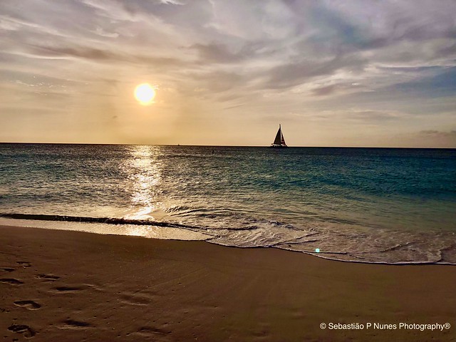 Eagles Beach, Sunset, Entardecer na Praia Eagles, Aruba