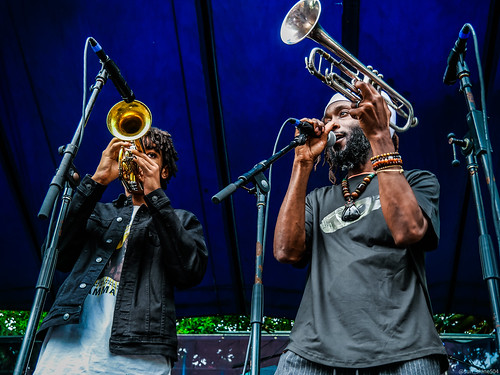 Kid Chocolate at French Quarter Fest 2023. Photo by Katherine Johnson.