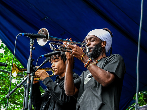 Kid Chocolate at French Quarter Fest 2023. Photo by Katherine Johnson.