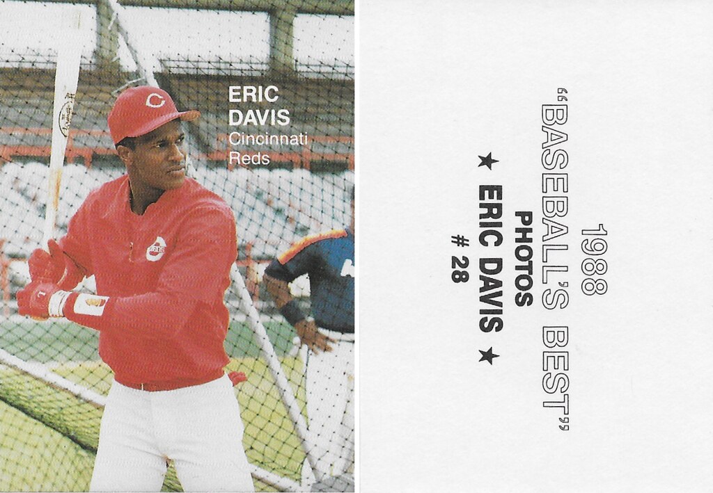 1988 Baseballs Best Photos - Davis, Eric 28