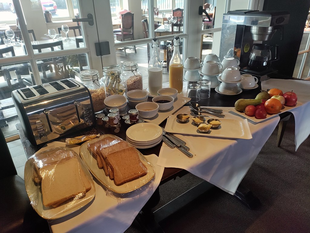 Breakfast buffet, The Alma Inn, Colne