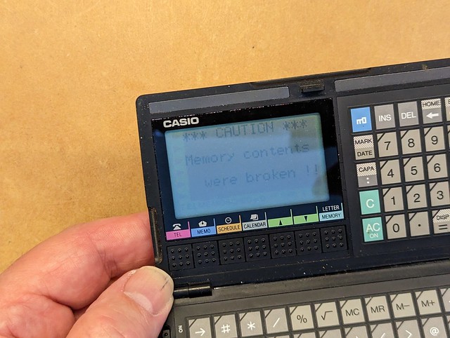 Casio SF-4000 Digital Diary