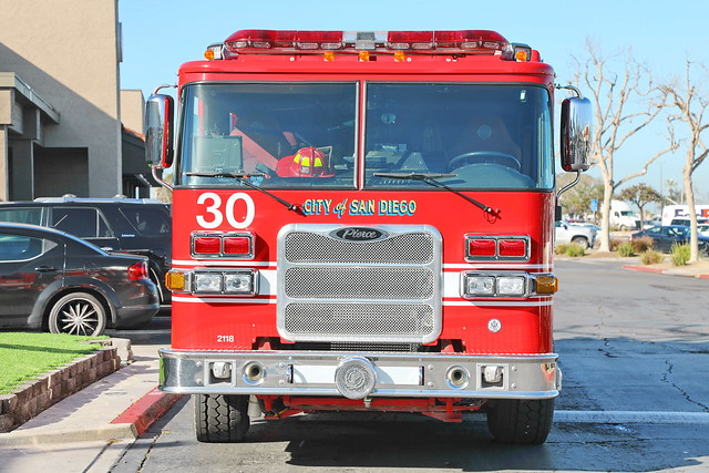 Feuerwehr San Diego in San Diego CA 20.1.2023 1017