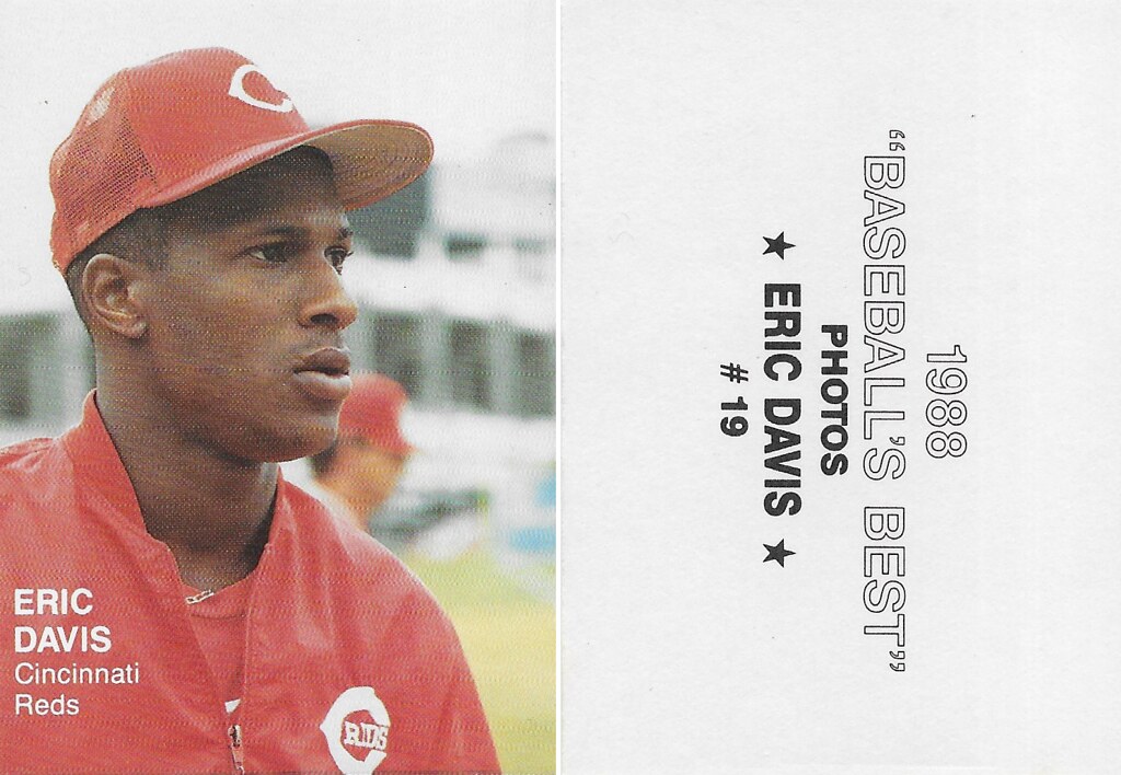 1988 Baseballs Best Photos - Davis, Eric 19