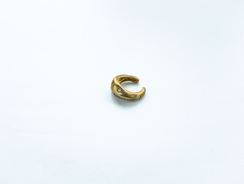 純銀 項鍊 銀色 - 【母親節禮盒】GAIA - 涌 * 黃銅珍珠項鍊耳環組