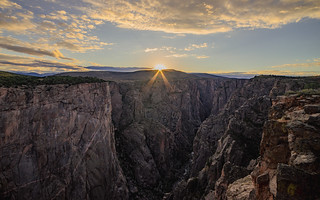 Chasm View Sunrise | Black Canyon of the Gunnison National Park, Colorado, USA