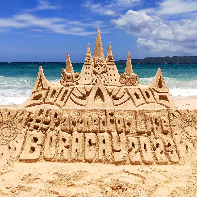 Sun Life Boracay Activities - Sand Castle