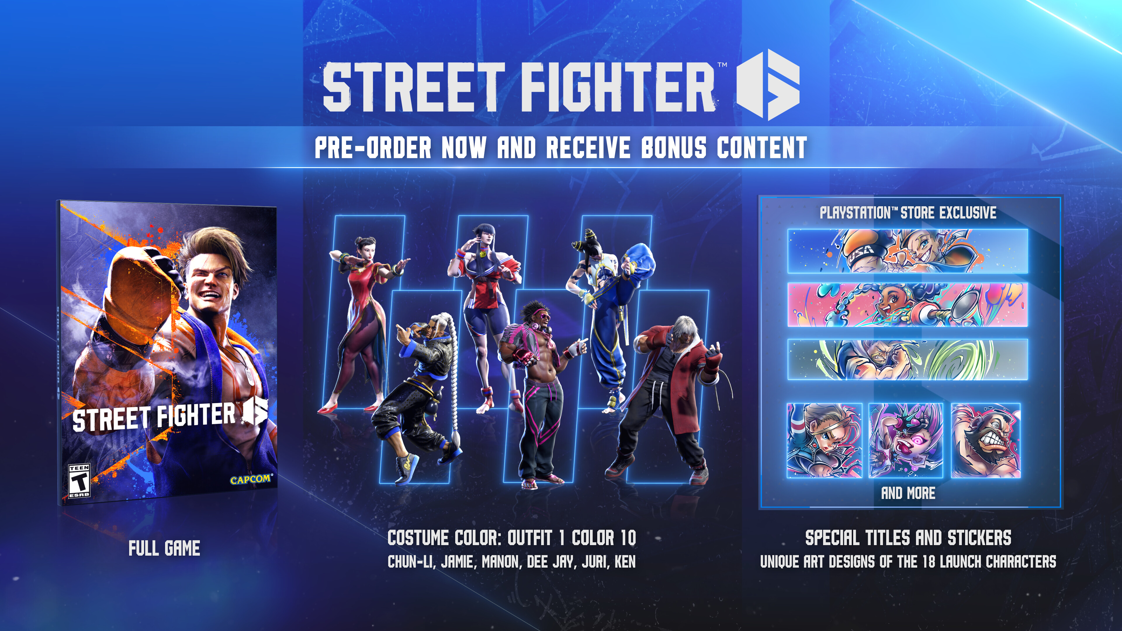 Street Fighter 6: new World Tour, Battle Hub details, four legendary faces  join the roster – PlayStation.Blog