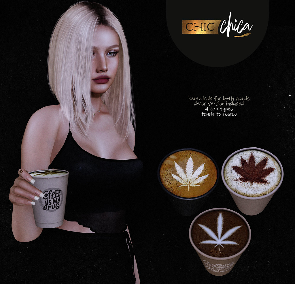 Cannabis cappuccino by ChicChica 75 lindens for Saturday Sale