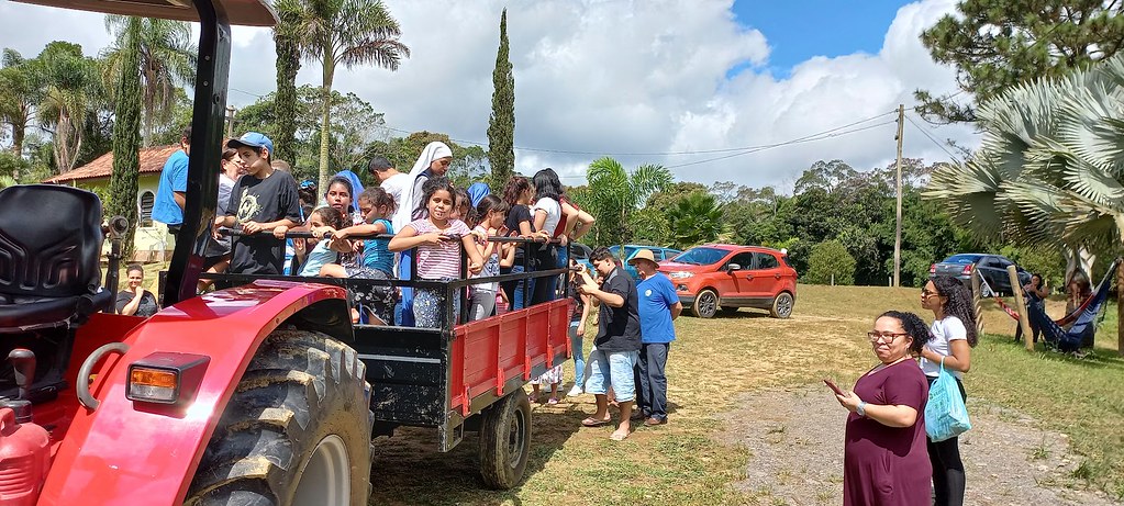 Brasil - Día de paseo con las hijas de María en la Parroquia Nuestra Señora del Buen Viaje