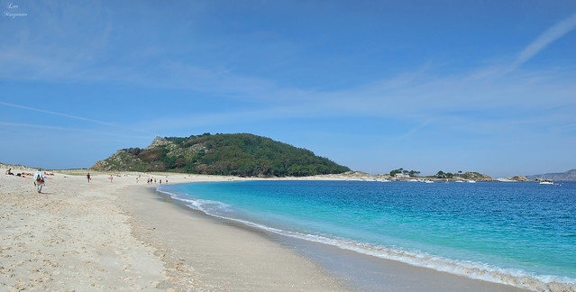 Playa de Rodas en Las Islas Cíes...