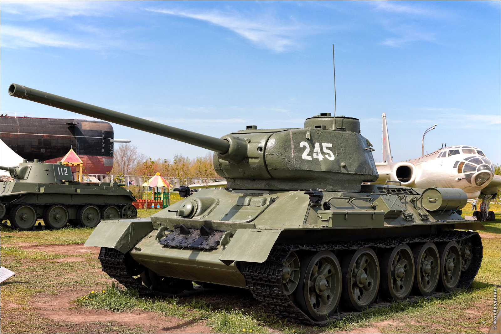 Средний танк Т-34-85, Тольятти, Россия
