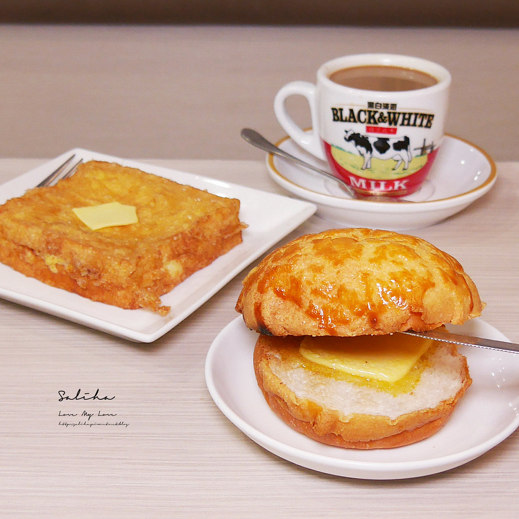 彌敦道港式茶餐廳台北好吃道地港式甜點超犯規爆漿西多士 (3)