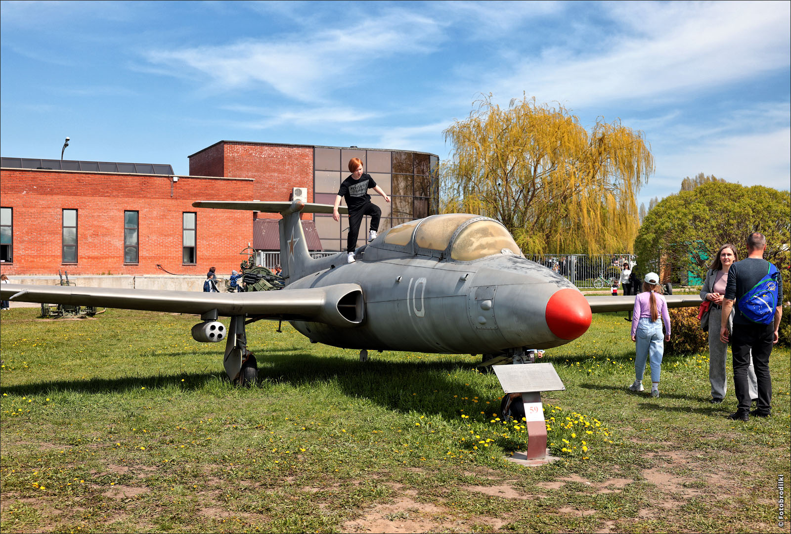 Учебно-боевой самолёт L-29 Дельфин, Тольятти, Россия