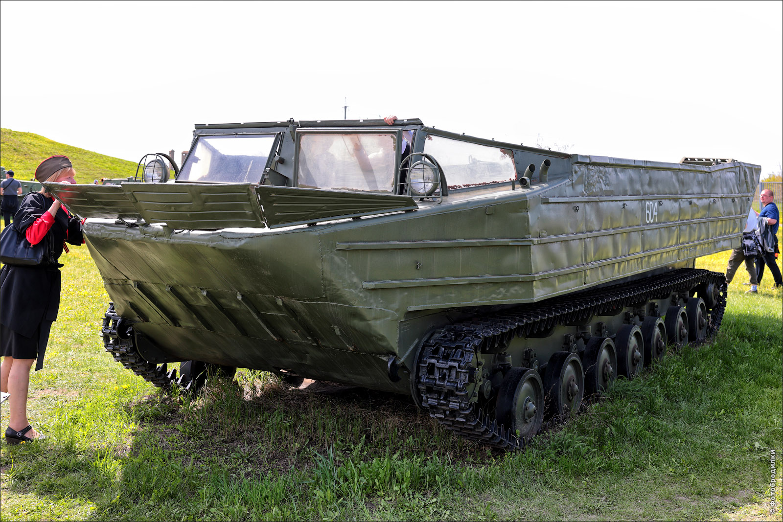 Гусеничный плавающий транспортер К-61, Тольятти, Россия
