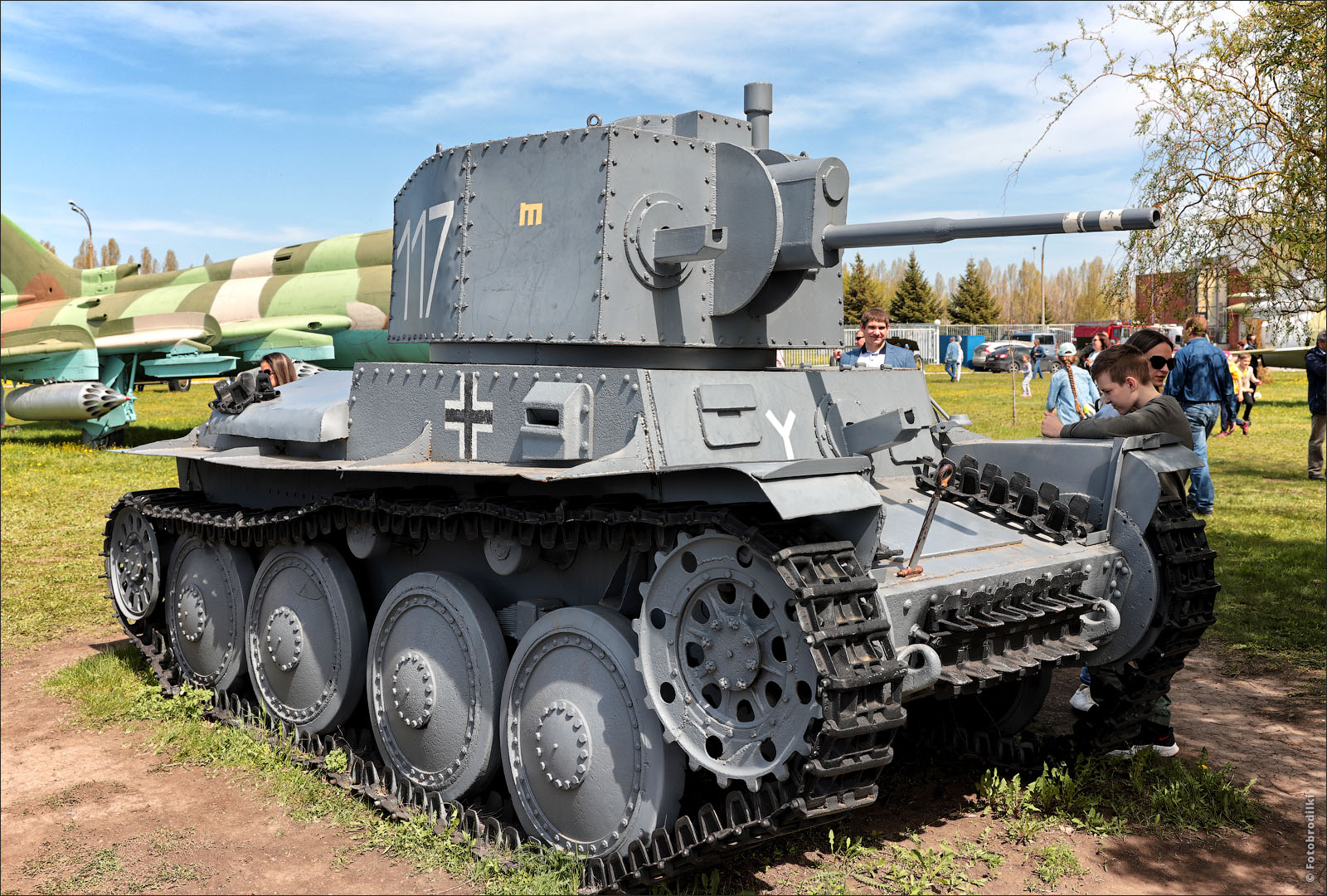 Легкий танк Pz.Kpfw.38(t), Тольятти, Россия