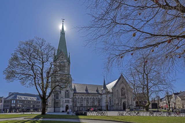 The cathedral in Kristiansand