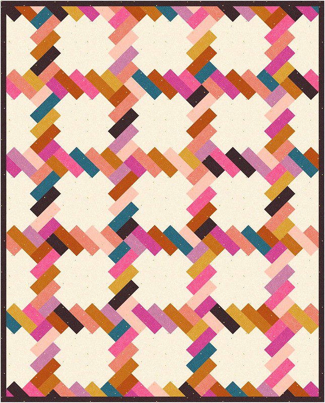 The Phoebe Quilt in Pixel