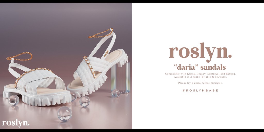NEW RELEASE + GIVEAWAY 🎉 Introducing the "Daria" Sandals