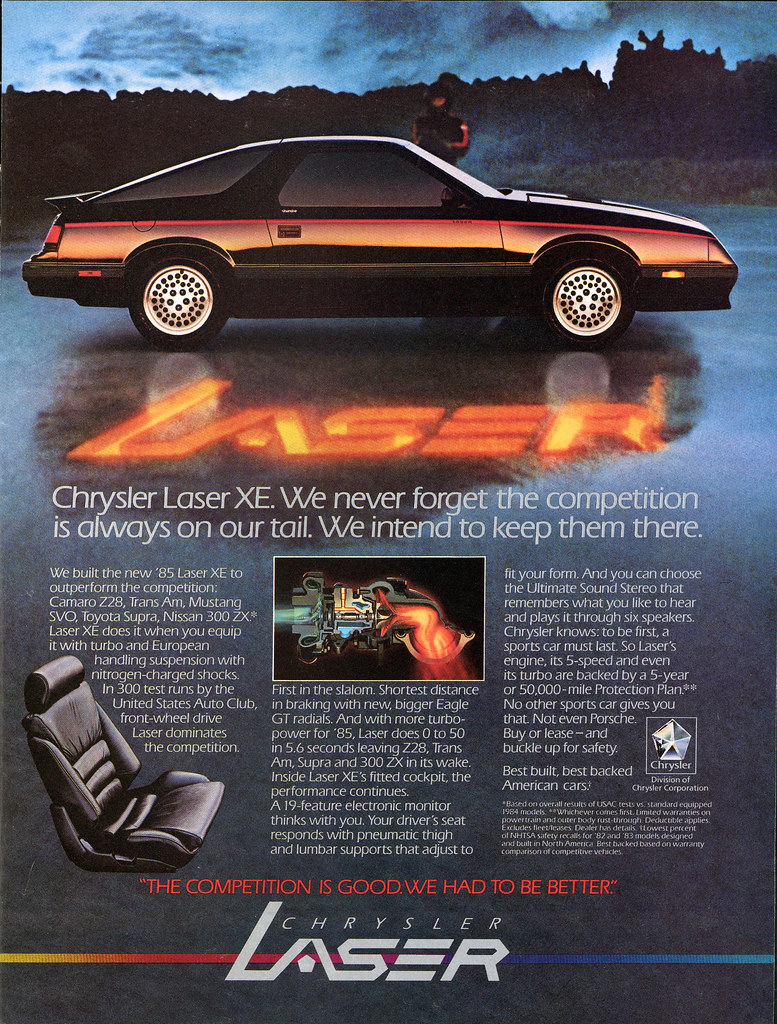 1985 Chrysler Laser XE