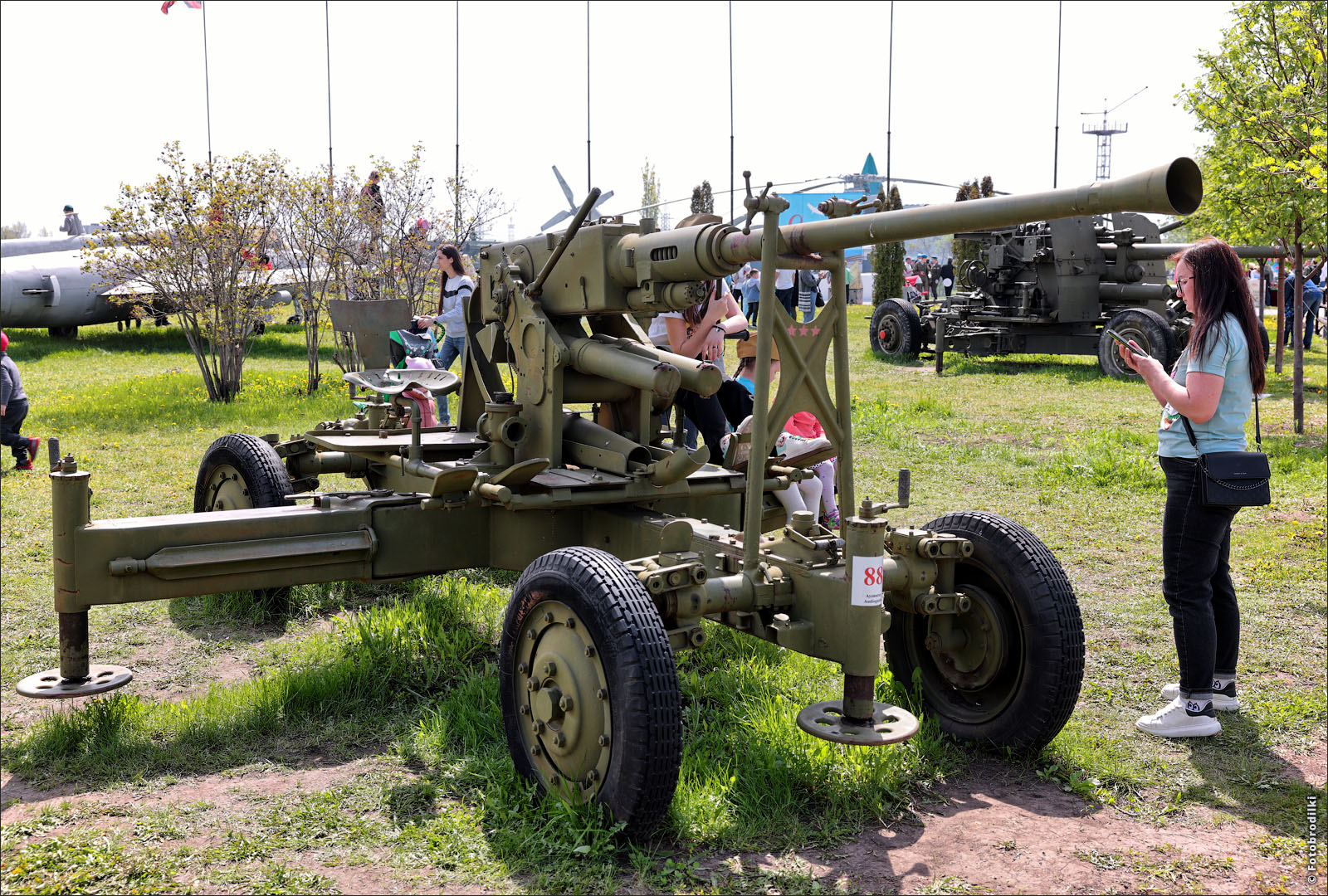 40-мм зенитная автоматическая пушка Бофорс, Тольятти, Россия