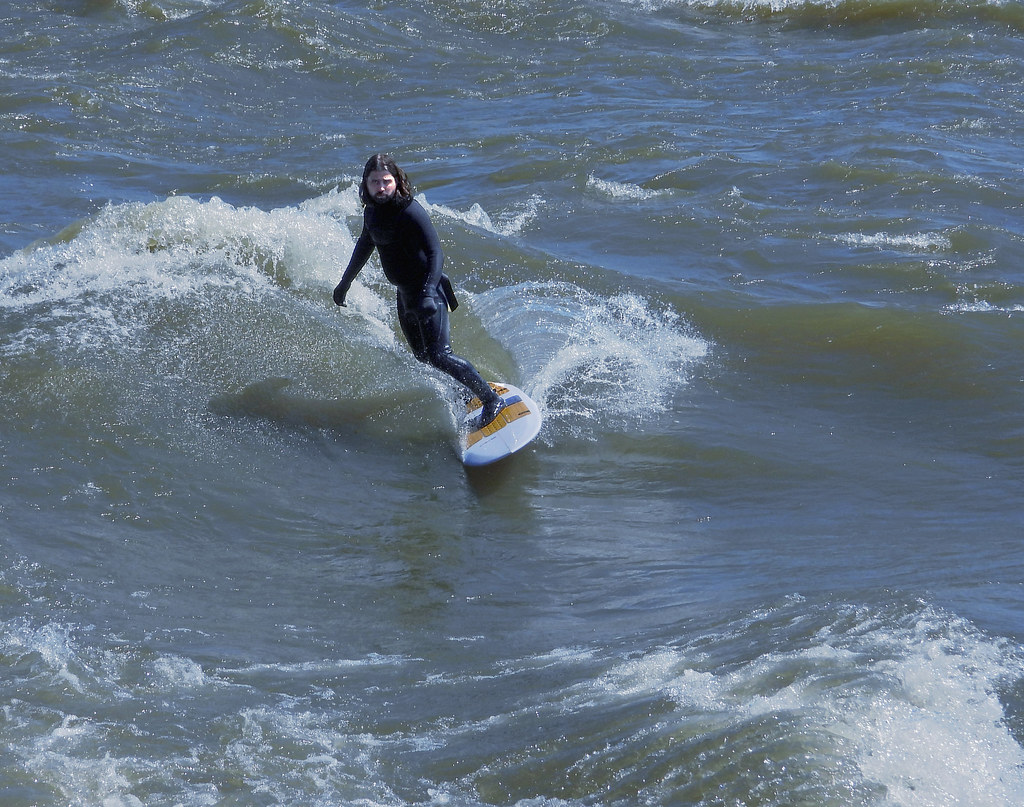 Surfer on the Ottawa River