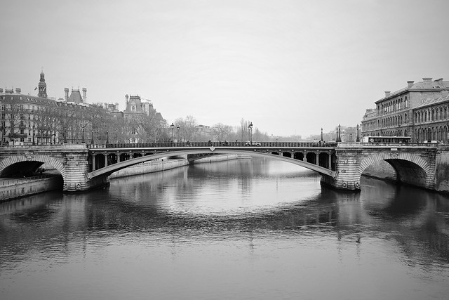 Pont Notre-Dame in the morning