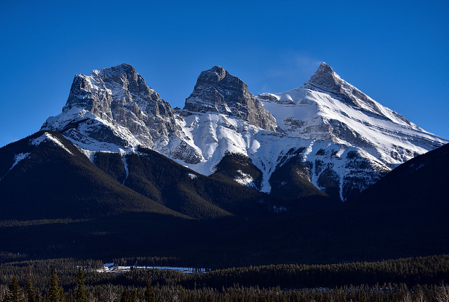 The 3 sisters of Canmore