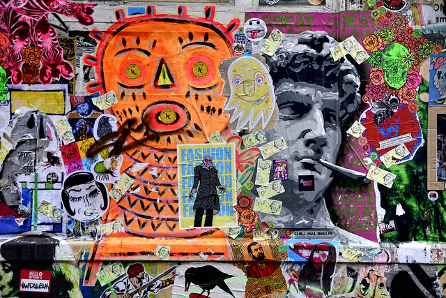 UK - London - Brick Lane - Seven Star Yard - Found Collage 01_5008286