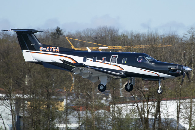 G-ETGA  -  Pilatus PC12 NGX c/n 2212  -  FDH/EDNY 21/4/23