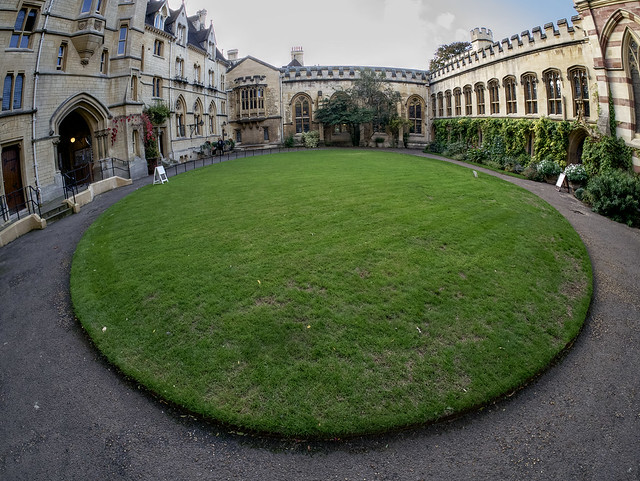 Balliol College Quad, Oxford, UK