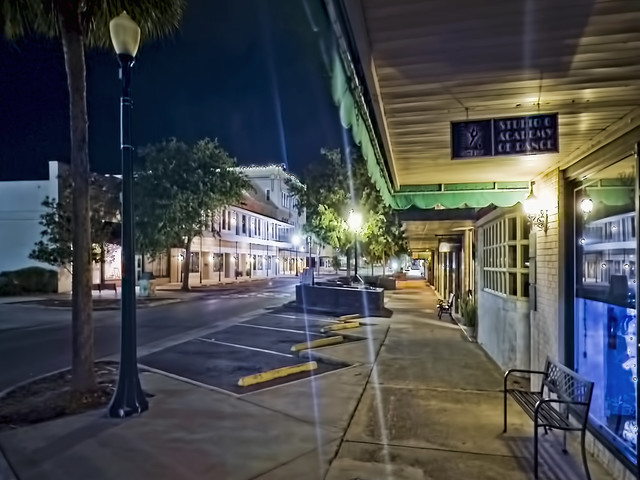 Historic downtown, City of Lake Wales, Polk County, Florida, USA