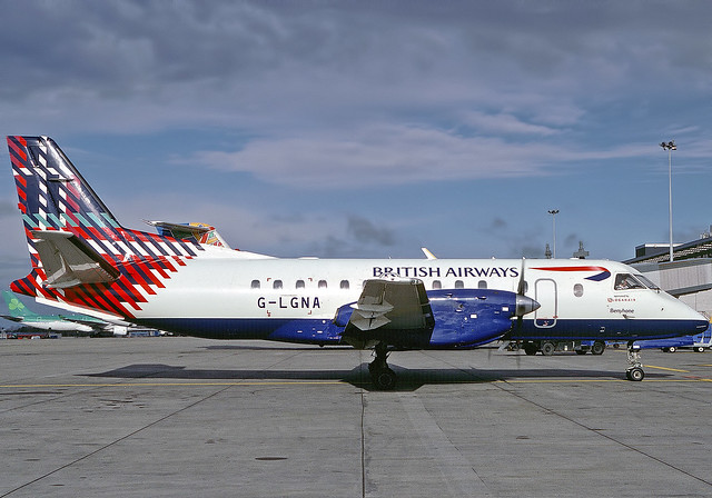 British Airways (Longair) Saab 340 G-LGNA