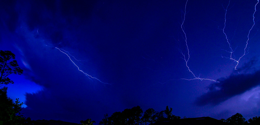 Lightning Storm over Flagler County Florida