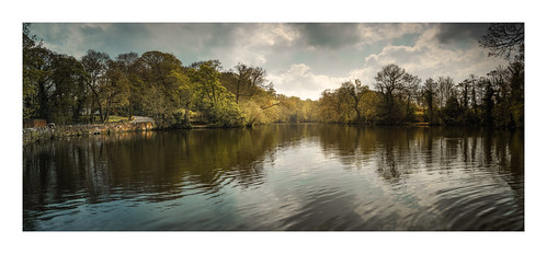 wirral raby rabymere pano panoramama water lake mere sky cloud light sun ripples nisilcpl nikon