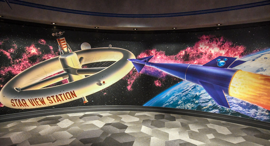 Starview Lounge mural DL