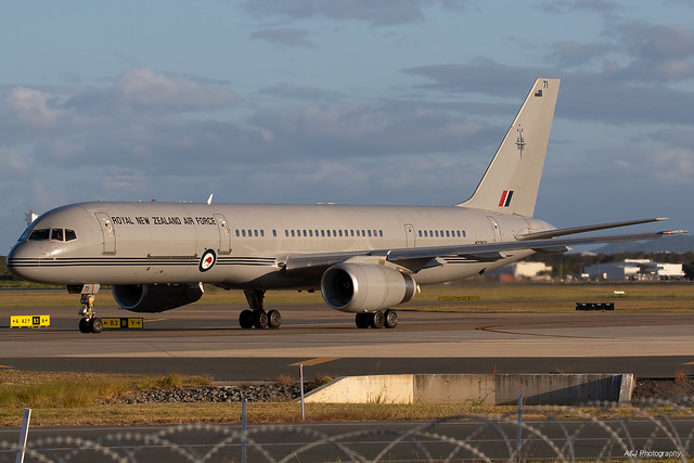 New Zealand - Royal New Zealand Air Force 757 NZ7571 23-04-2023 Brisbane Airport